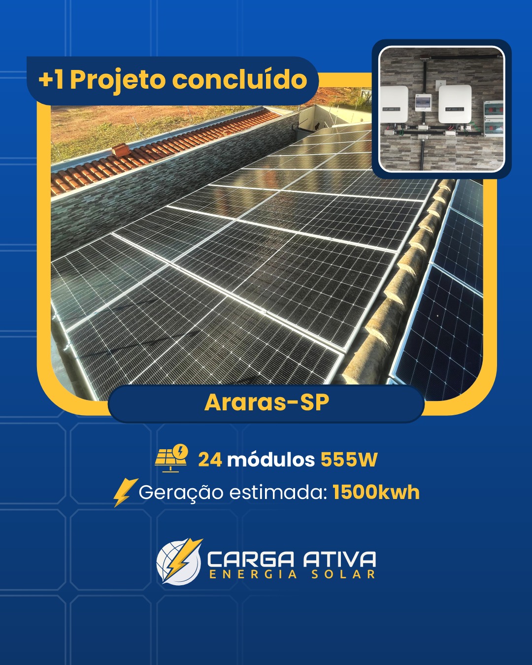 projeto de energia solar