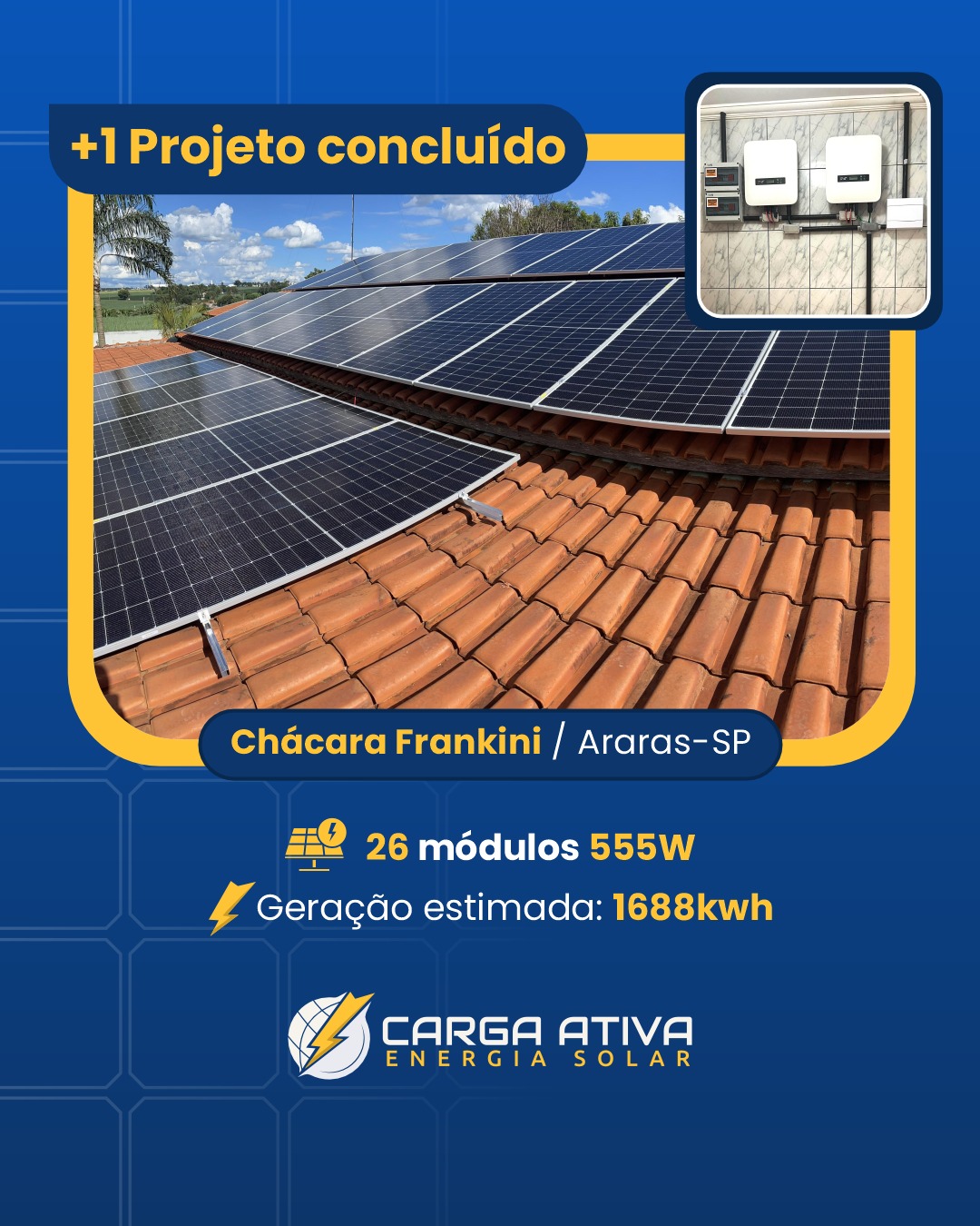 projeto de energia solar