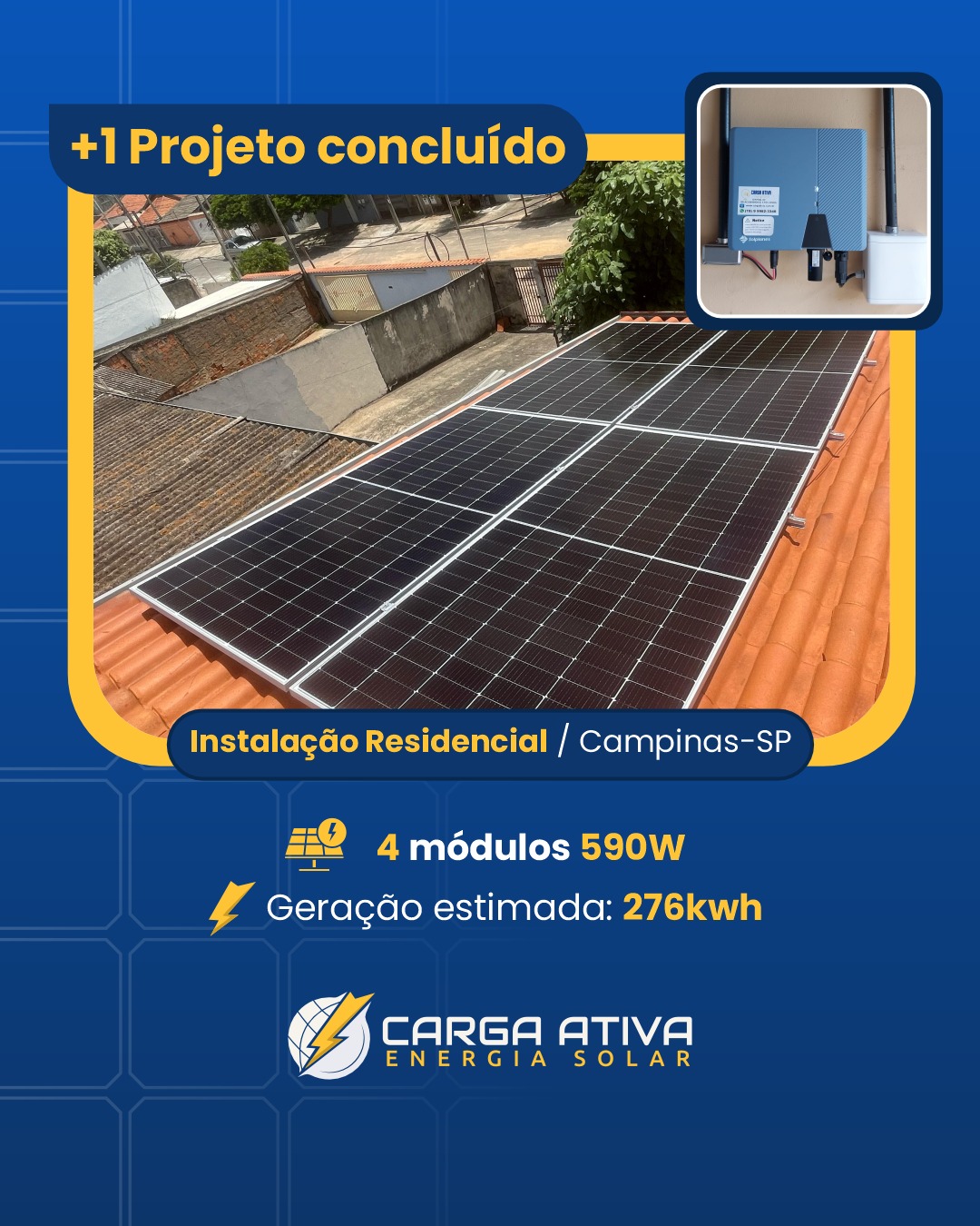 projeto de energia solar